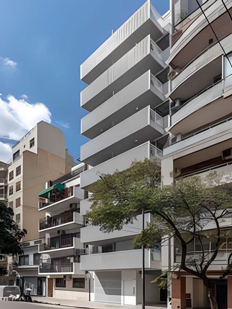 Moderno Studio con Gran Vista