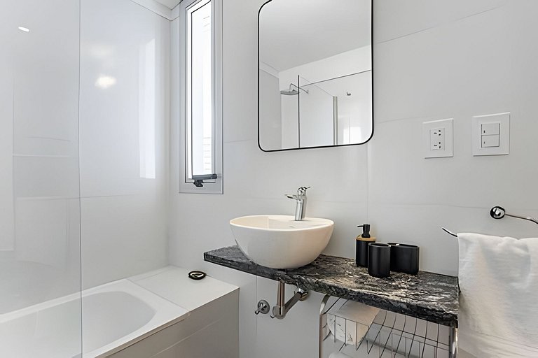 Moderno Studio con Gran Vista