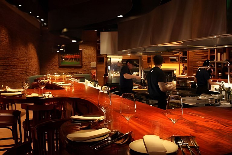 Moderno Studio con Gran Vista