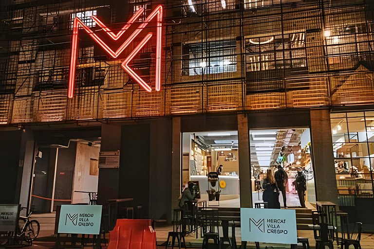 Moderno Studio con Gran Vista