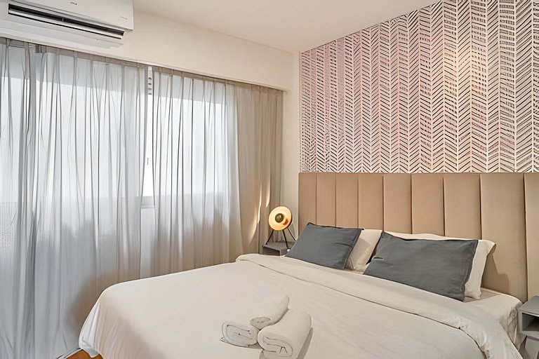 Super Moderno con Piscina, BBQ, Sauna y Seguridad