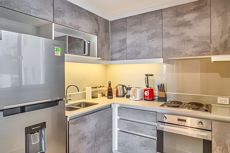 Super Moderno con Piscina, BBQ, Sauna y Seguridad