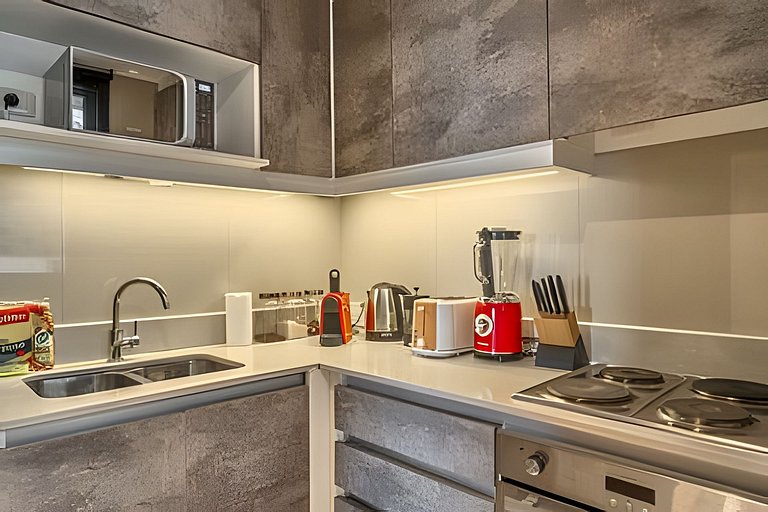 Super Moderno con Piscina, BBQ, Sauna y Seguridad