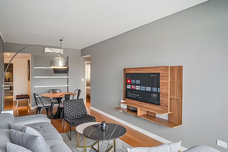 Super Moderno con Piscina, BBQ, Sauna y Seguridad