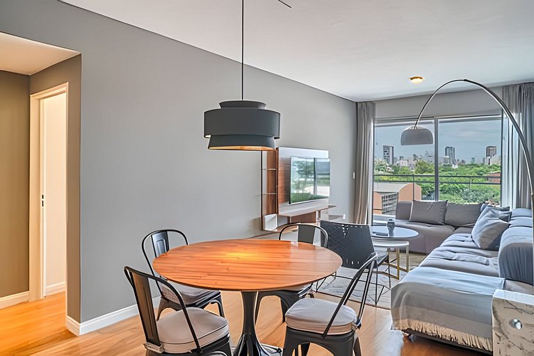 Super Moderno con Piscina, BBQ, Sauna y Seguridad