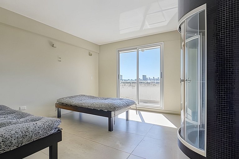 Super Moderno con Piscina, BBQ, Sauna y Seguridad