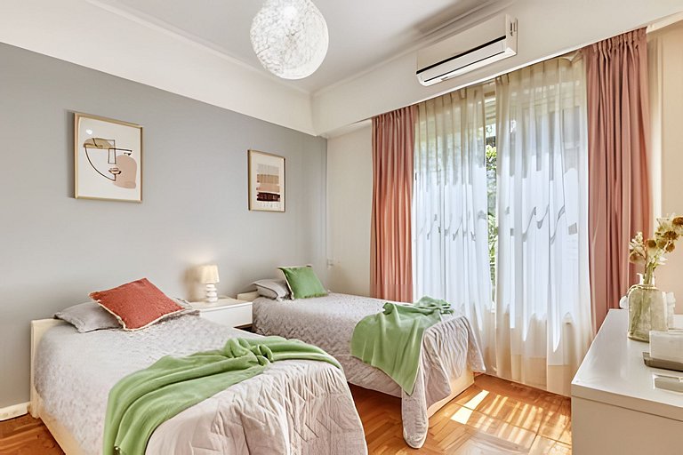 Apartamento Familiar de 3 Habitaciones en Recoleta