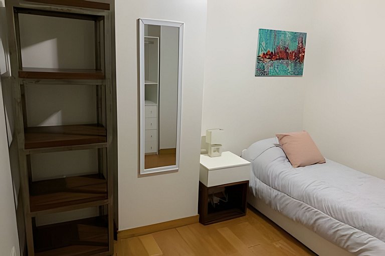 Apartamento Familiar de 3 Habitaciones en Recoleta