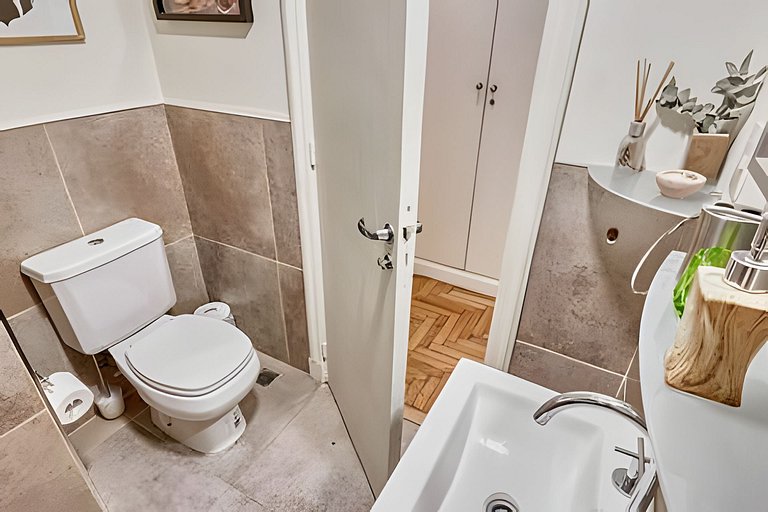 Apartamento Familiar de 3 Habitaciones en Recoleta