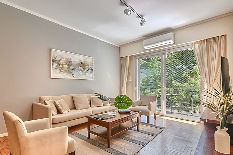 Apartamento Familiar de 3 Habitaciones en Recoleta