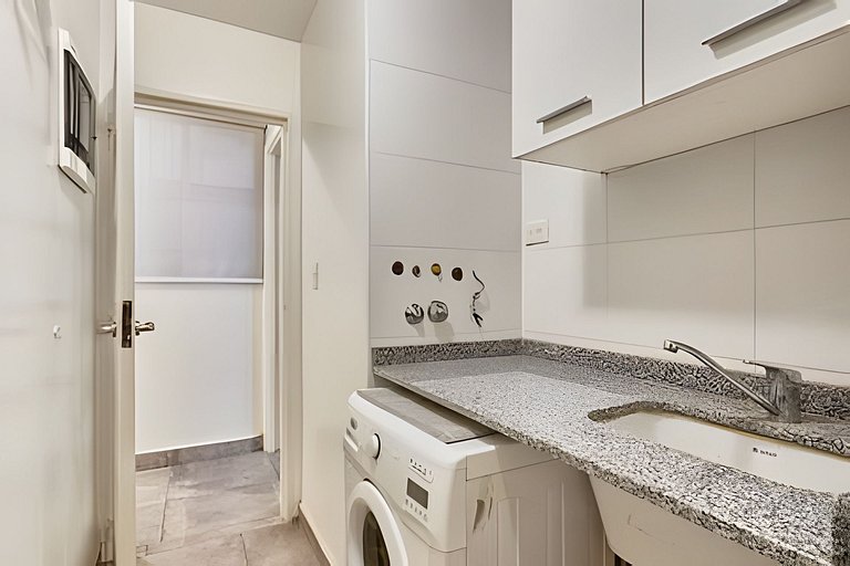 Apartamento Familiar de 3 Habitaciones en Recoleta