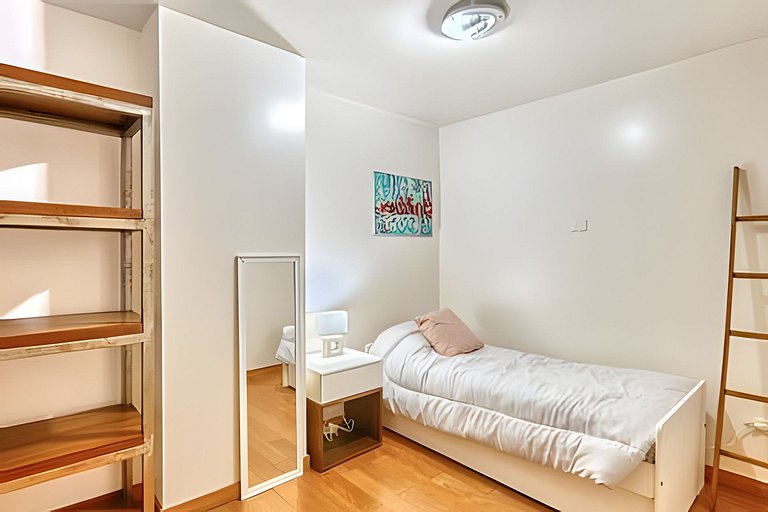 Apartamento Familiar de 3 Habitaciones en Recoleta