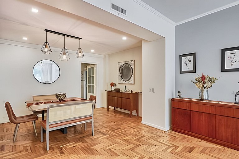 Apartamento Familiar de 3 Habitaciones en Recoleta