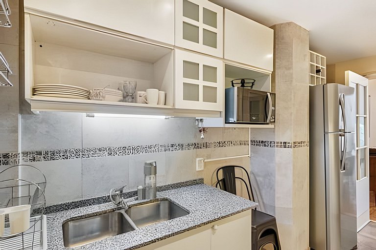 Apartamento Familiar de 3 Habitaciones en Recoleta