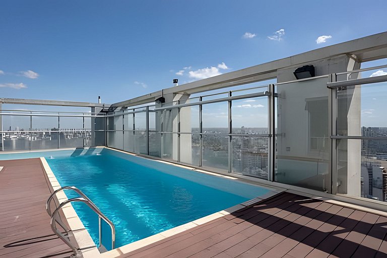 2 Suites con Vistas, Piscina, Gym en Palermo!