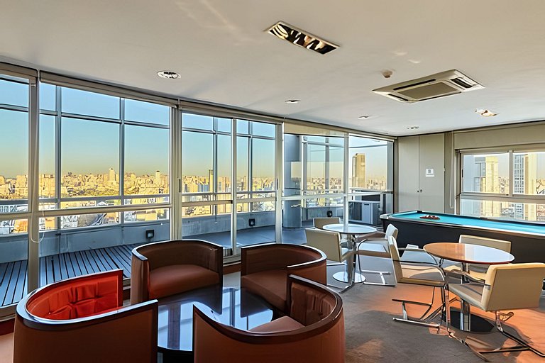 2 Suites con Vistas, Piscina, Gym en Palermo!