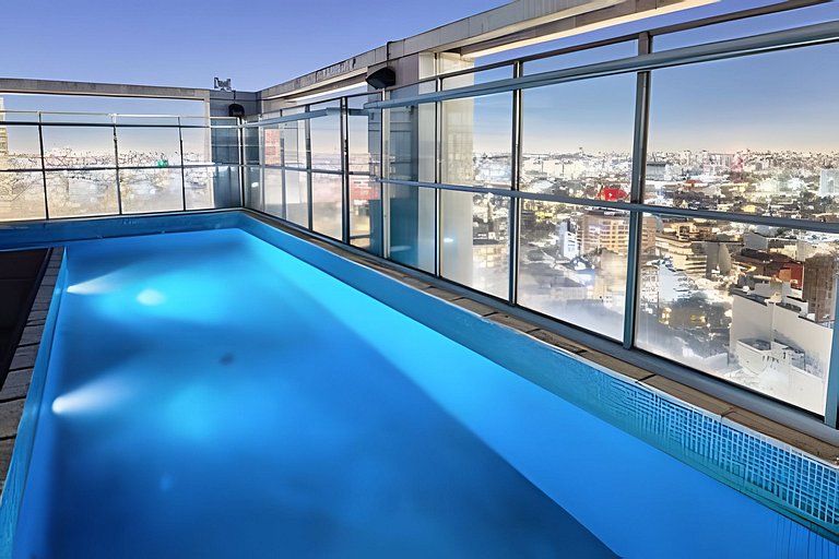 2 Suites con Vistas, Piscina, Gym en Palermo!