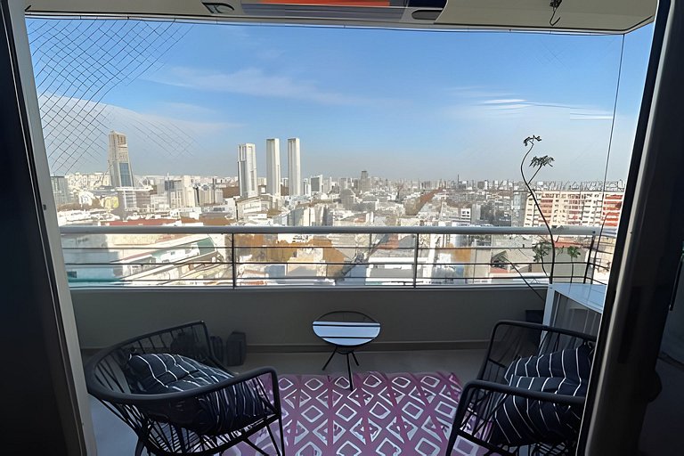2 Suites con Vistas, Piscina, Gym en Palermo!