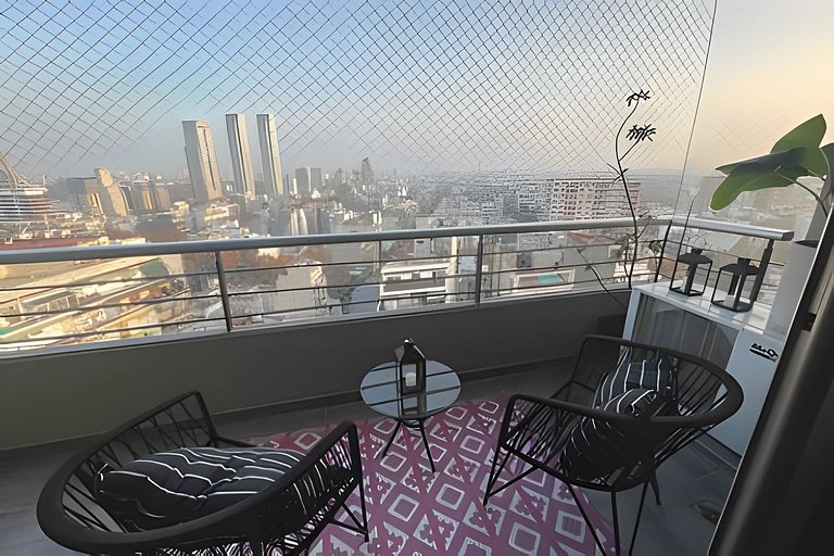 2 Suites con Vistas, Piscina, Gym en Palermo!