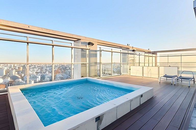 2 Suites con Vistas, Piscina, Gym en Palermo!