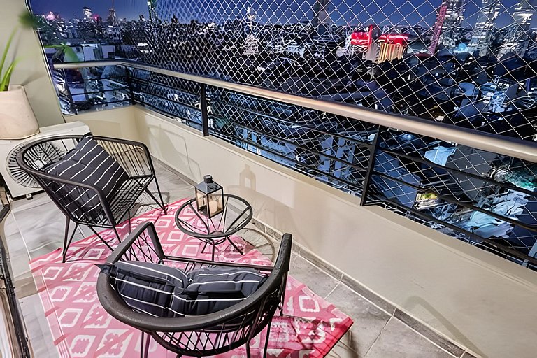 2 Suites con Vistas, Piscina, Gym en Palermo!