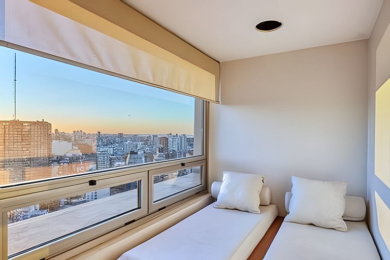 2 Suites con Vistas, Piscina, Gym en Palermo!