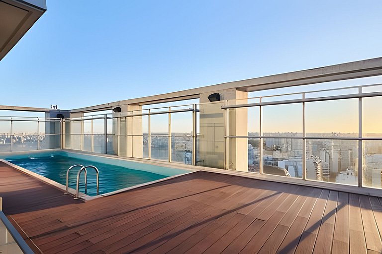 2 Suites con Vistas, Piscina, Gym en Palermo!