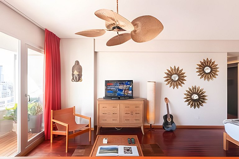 Espectacular Studio con Super Vistas, Piscina, Gym