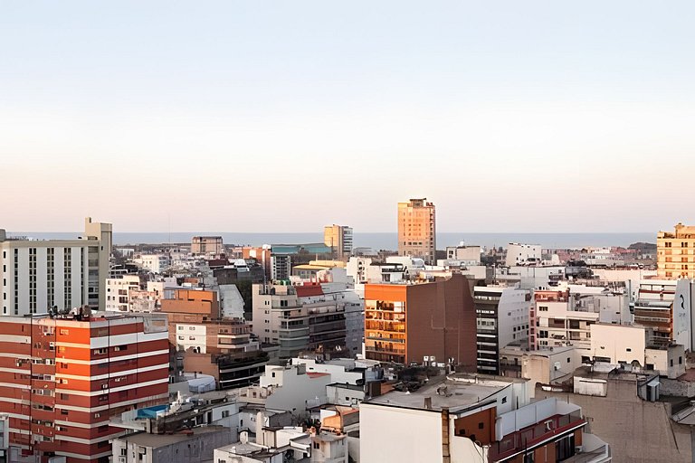 Espectacular Vista a la Ciudad y Mágico Atardecer!