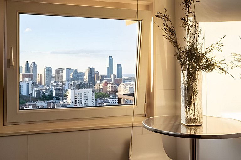 Espectacular Vista a la Ciudad y Mágico Atardecer!