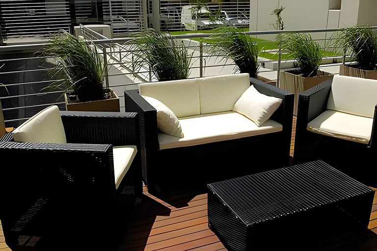 Espectacular Studio con Super Vistas, Piscina, Gym