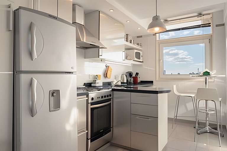 Espectacular Vista a la Ciudad y Mágico Atardecer!