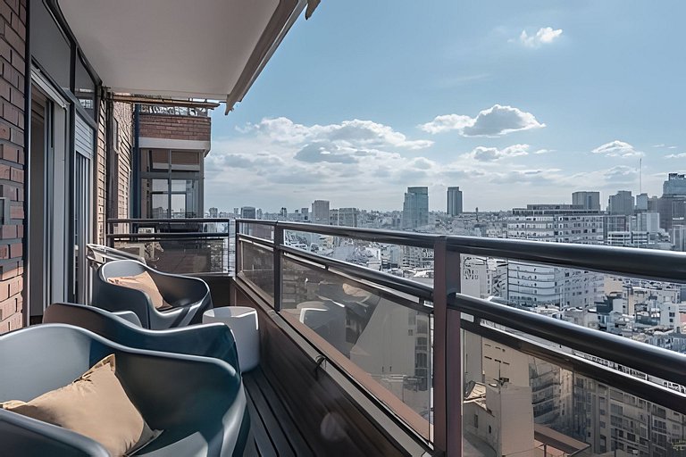 Espectacular Vista a la Ciudad y Mágico Atardecer!