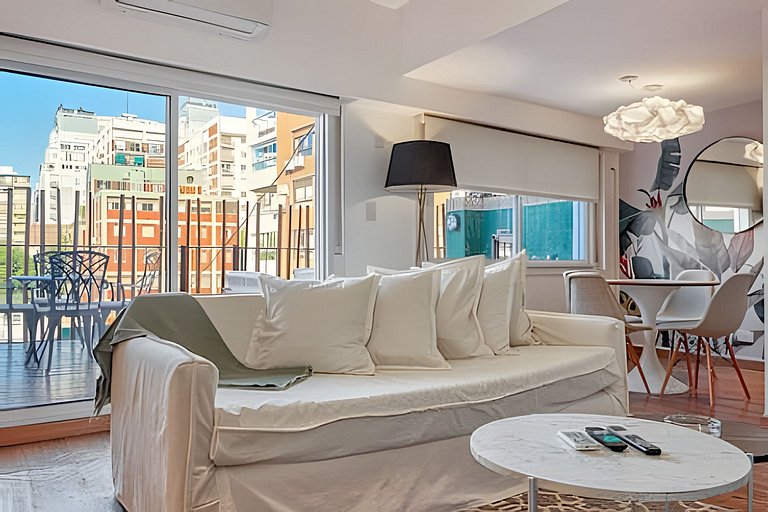 Espacioso con Terraza y BBQ Privada en Belgrano