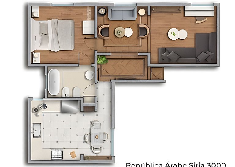 Cómodo y Familiar Estilo Francés Cerca de Parques