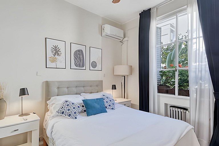 Cómodo y Familiar Estilo Francés Cerca de Parques