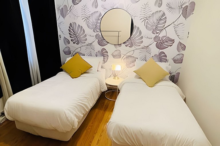 Cómodo y Familiar Estilo Francés Cerca de Parques