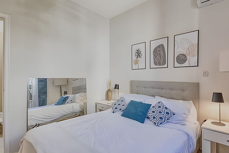 Cómodo y Familiar Estilo Francés Cerca de Parques