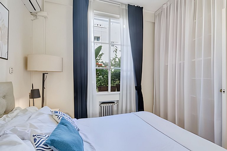 Cómodo y Familiar Estilo Francés Cerca de Parques