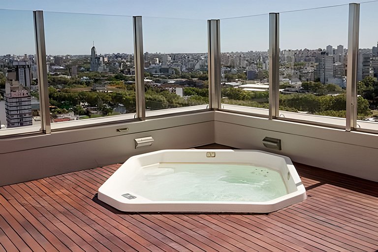 Increíble con Piscina Climatizada, Gym y Jacuzzi