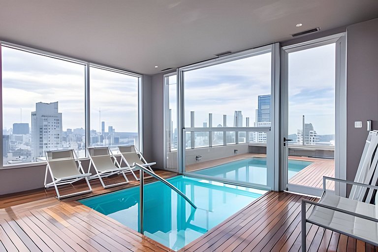 Increíble con Piscina Climatizada, Gym y Jacuzzi