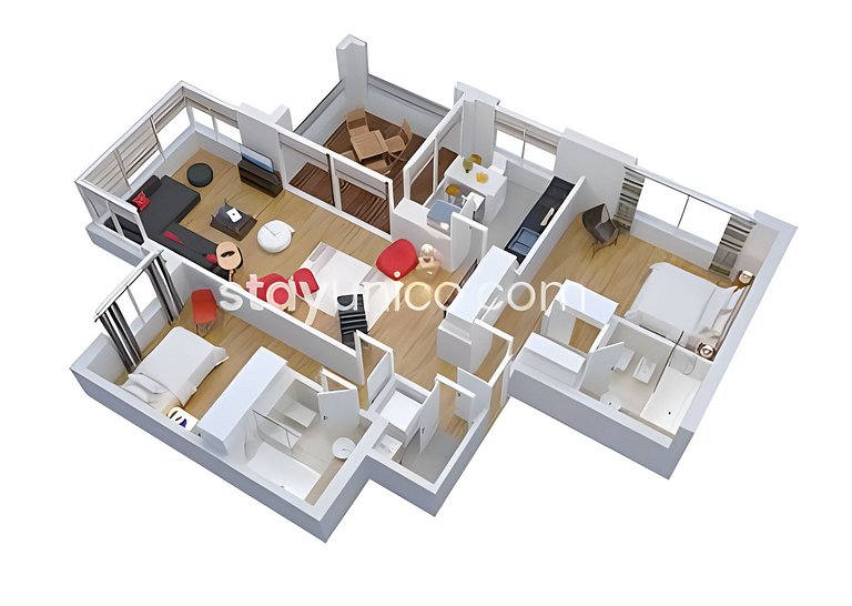 Espectacular Edificio 5* 2 Piscinas, Gym y BBQ