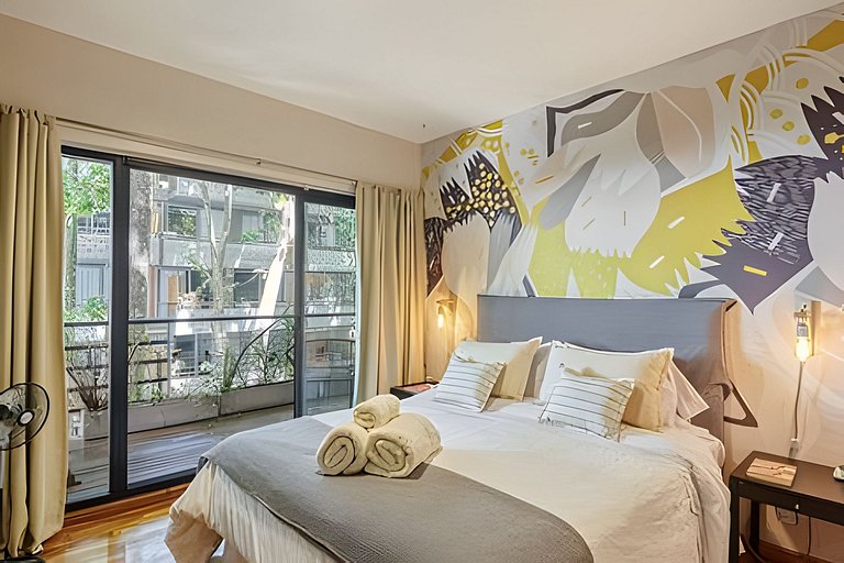 Amplio Palermo Hollywood Escritorio & Piscina