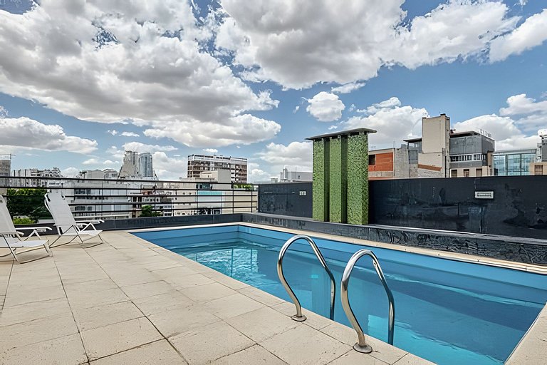 Amplio Palermo Hollywood Escritorio & Piscina