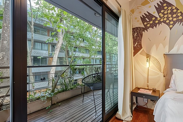 Amplio Palermo Hollywood Escritorio & Piscina