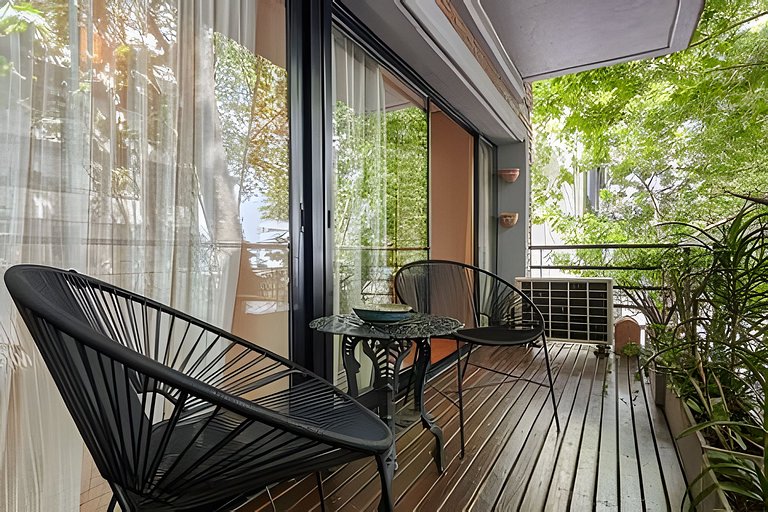 Amplio Palermo Hollywood Escritorio & Piscina