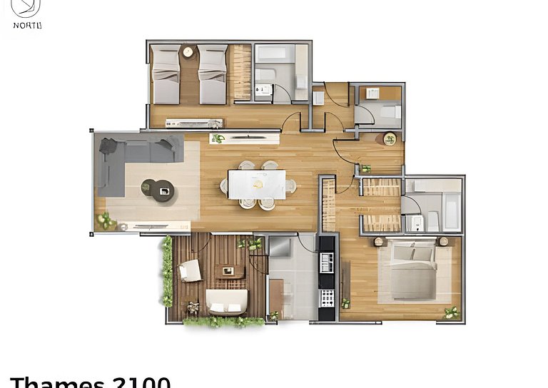 Lujo Edificio 5* Piscina Climatizada y Gimnasio