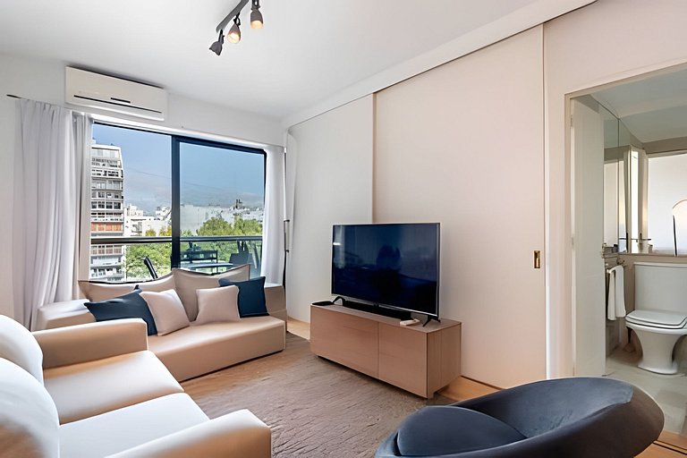 Cómodo Studio en Recoleta con Piscina y Gimnasio!