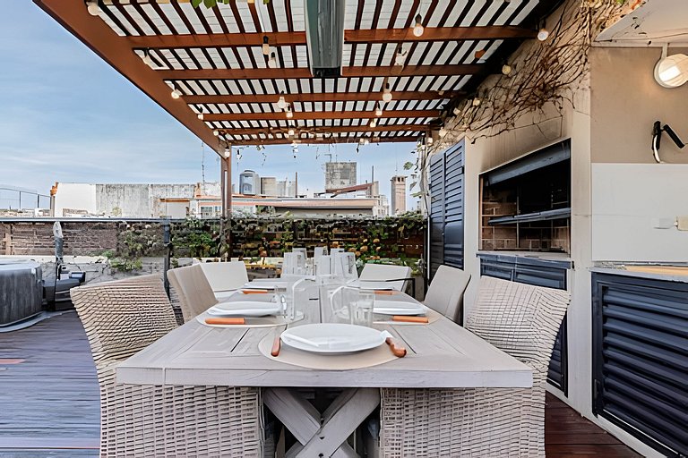 Oasis en Palermo c/ Terraza, Jacuzzi y Playroom