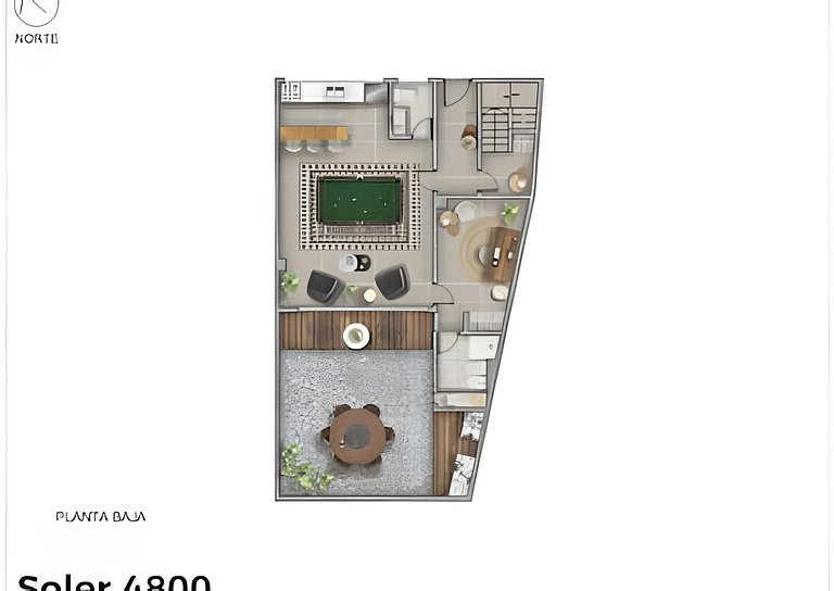 Oasis en Palermo c/ Terraza, Jacuzzi y Playroom